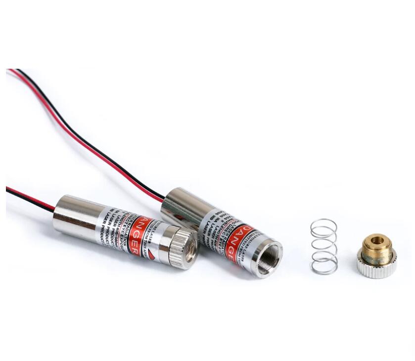 Industrial Laser Line - Adjustable focus 520nm 130MW Green Dot/Line/Cross