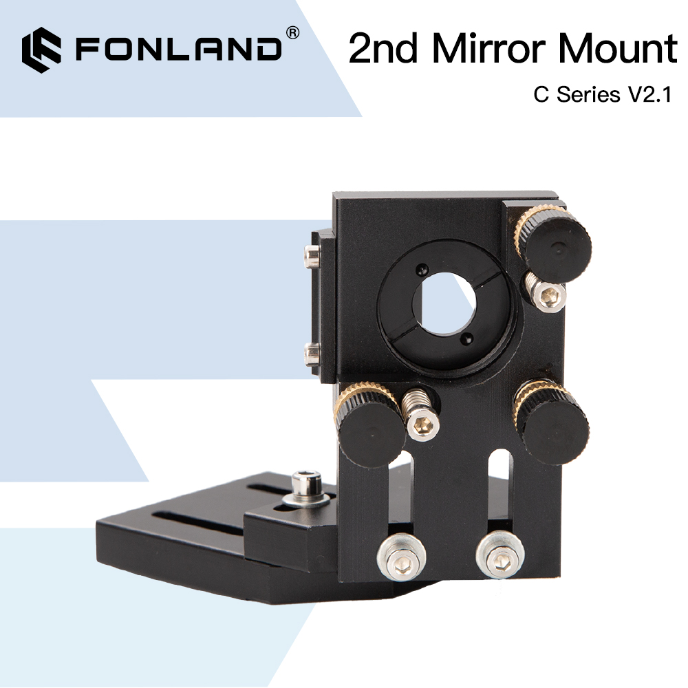 Co2 Laser Mirror - FONLAND CO2 Black Second Laser Mount