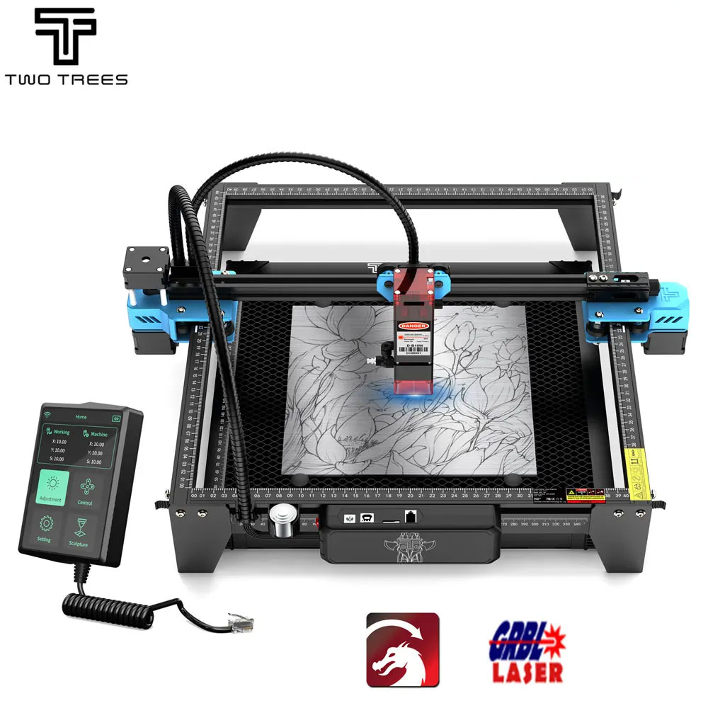 Industrial Laser Printing Machine - Twotrees TTS-10 Pro 80W Laser Engraver