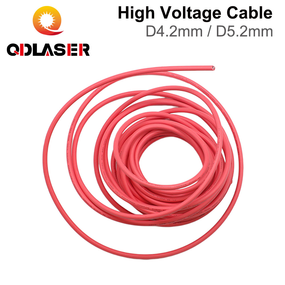 Laser Tube Replacement - QDLASER 3 Meters Red High Voltage
