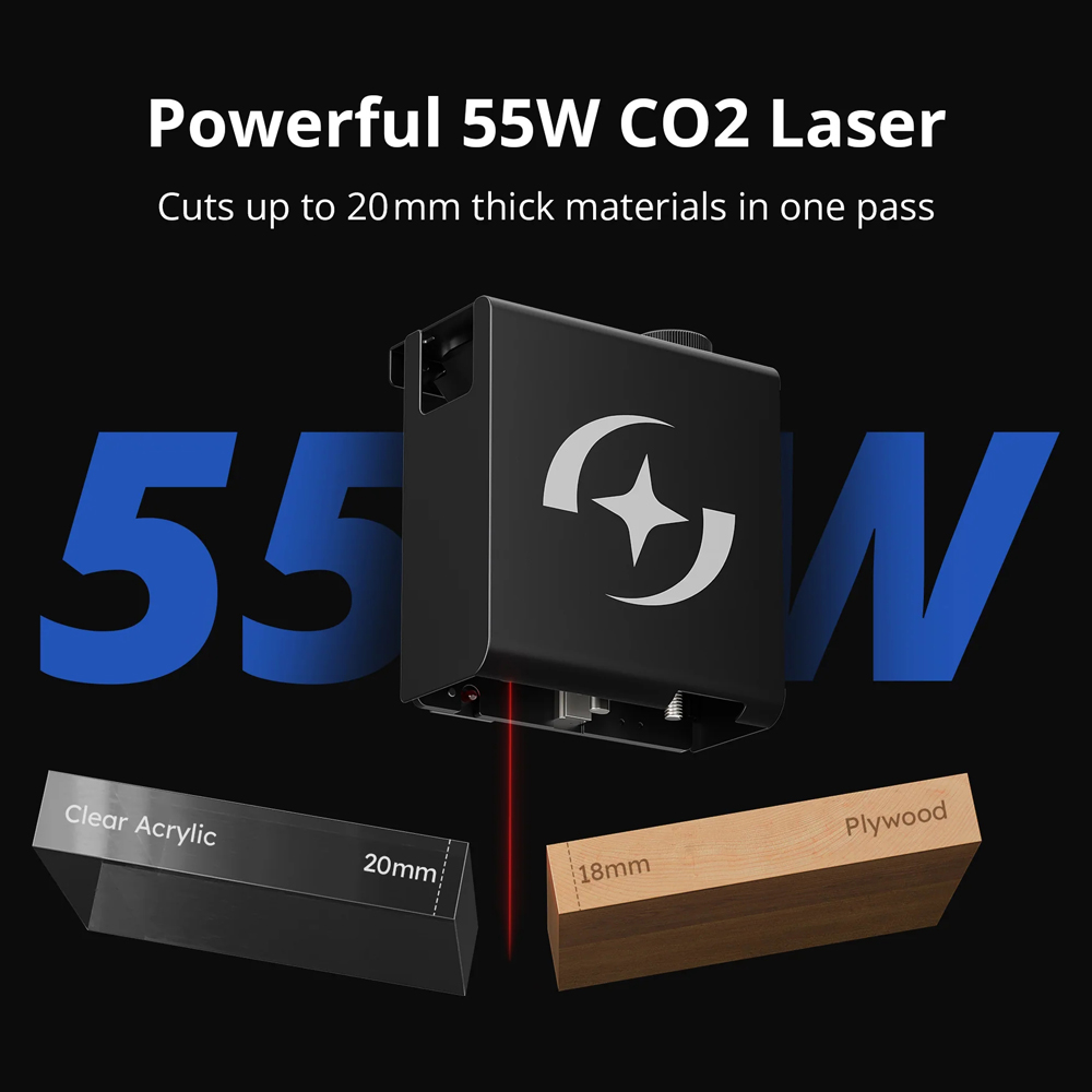 Atomstack K60 Co2 Laser Cuttin - огляд і ціна Co2 Laser Mirror
