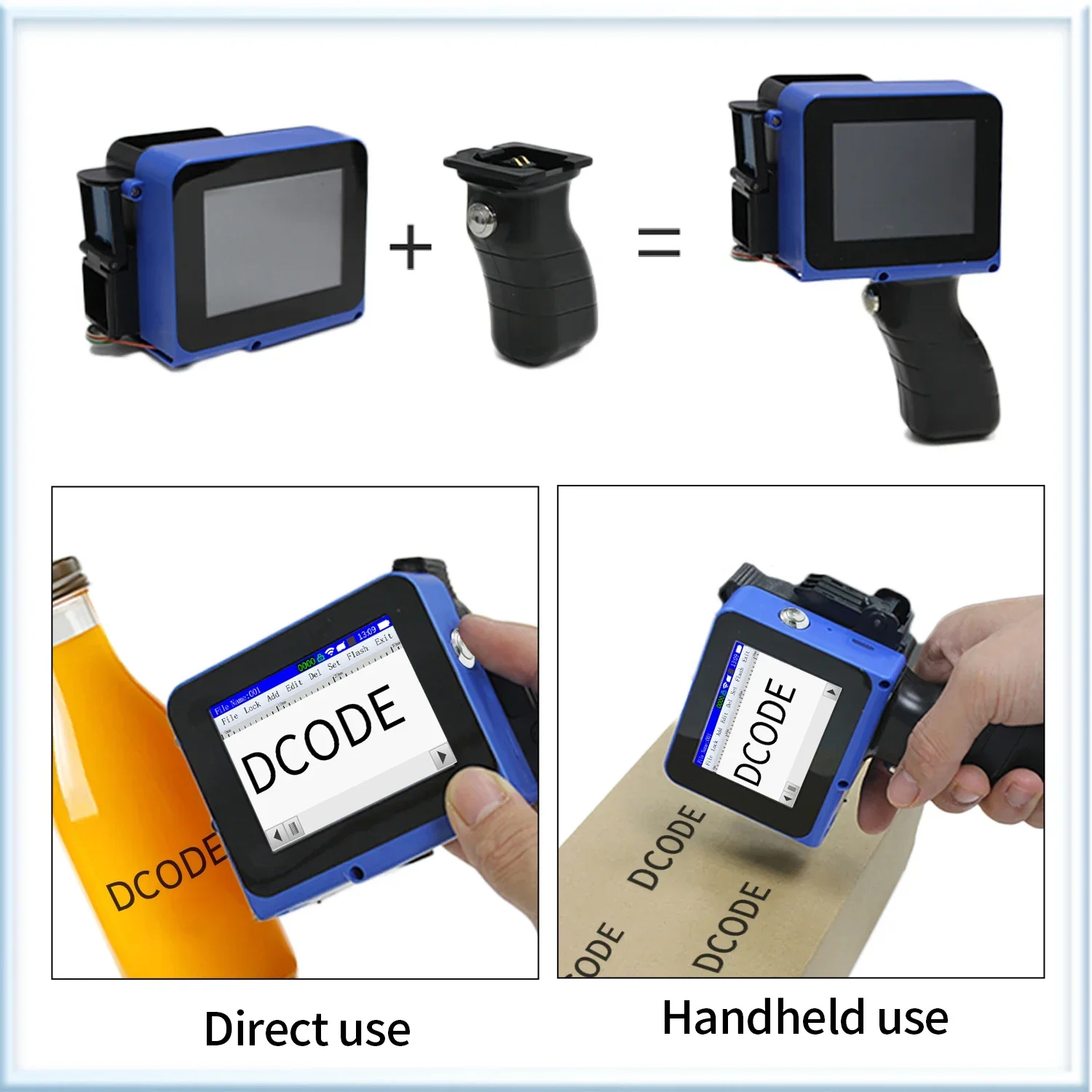 DCODE DC12 Portable Mini Split - огляд і ціна Industrial Laser Printing Machine