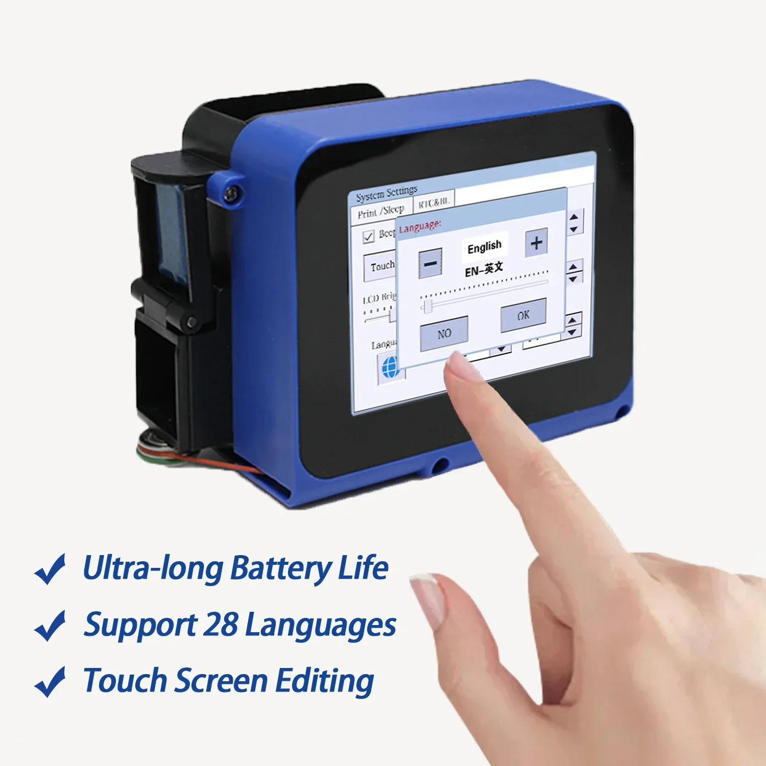 DCODE DC12 Portable Mini Split - огляд і ціна Industrial Laser Printing Machine