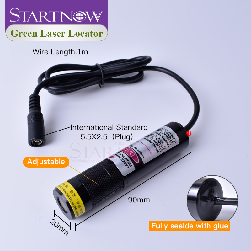 Green Positioner 520nm 30mw La - огляд і ціна Industrial Green Laser Pointer