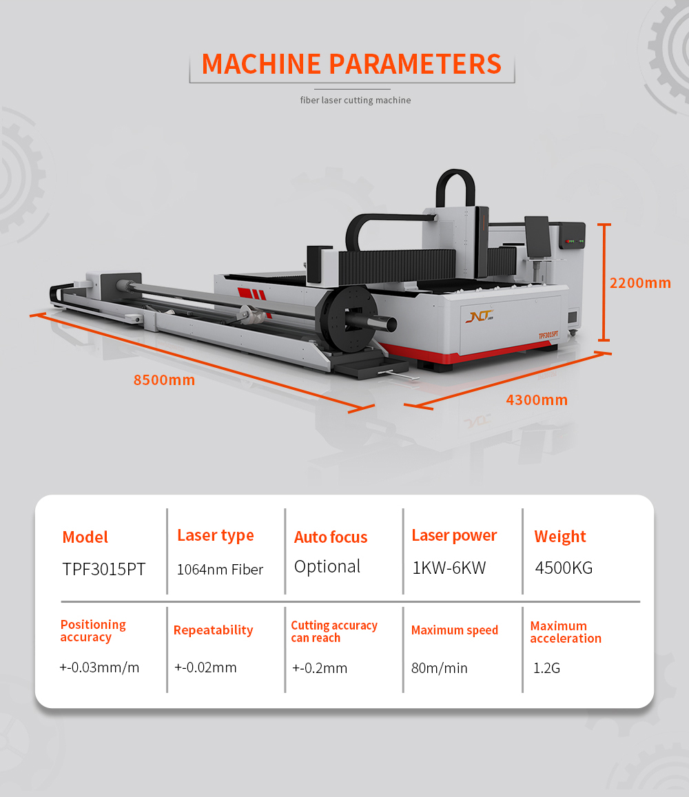 Fast Speed Laser Pipe Tube Cut - огляд і ціна Industrial Laser Cutter Price