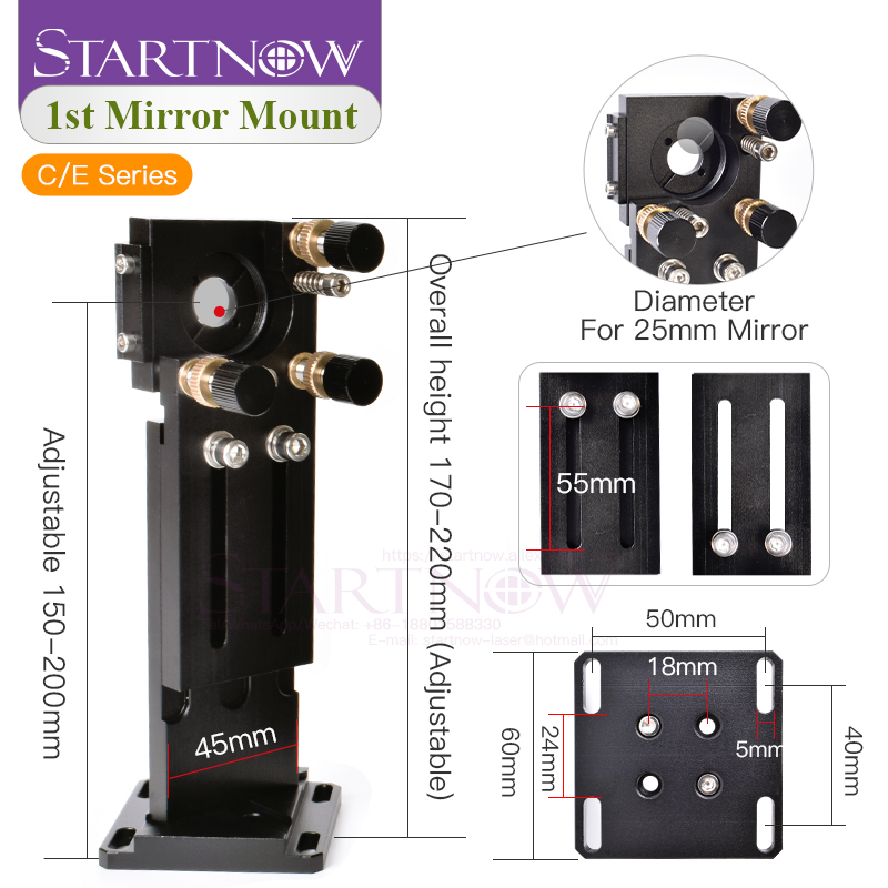 Startnow CO2 Laser Head Set Le - огляд і ціна Co2 Laser Mirror