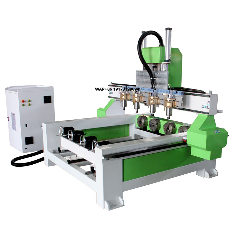 4 Axis Rotary Device Cylinder  - огляд і ціна Cnc Router Machine