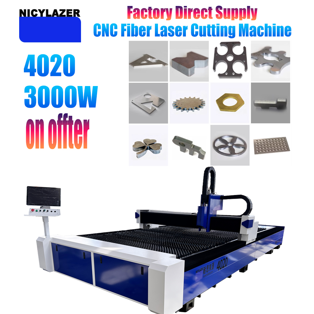 NICYLAZER CNC 3000W 4020 Fiber - огляд і ціна Industrial Laser Cutters