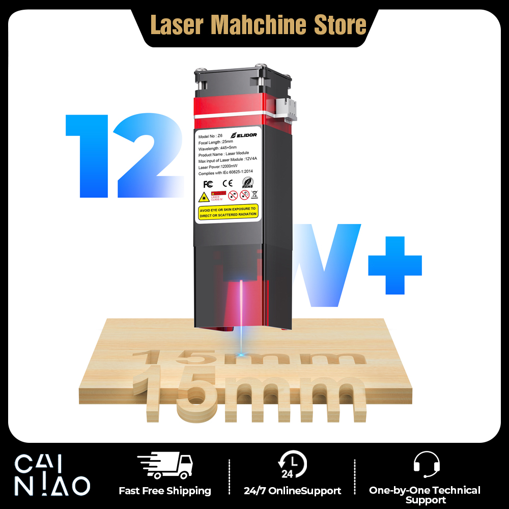 ELIDOR Z6 6W/12W Laser Module  - огляд і ціна Industrial Laser Technology