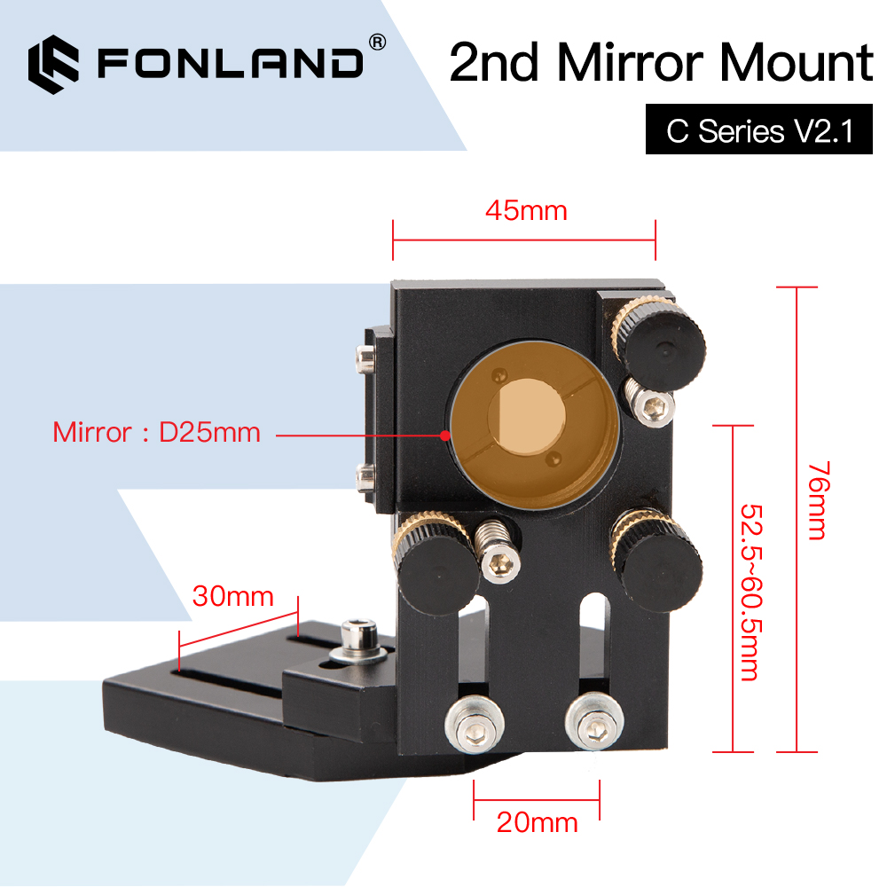 FONLAND CO2 Black Second Laser - огляд і ціна Co2 Laser Mirror