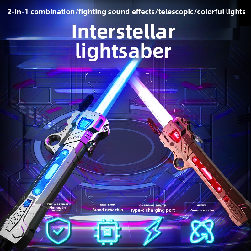 Children Colorful Glowing Swor - огляд і ціна Industrial Laser Line