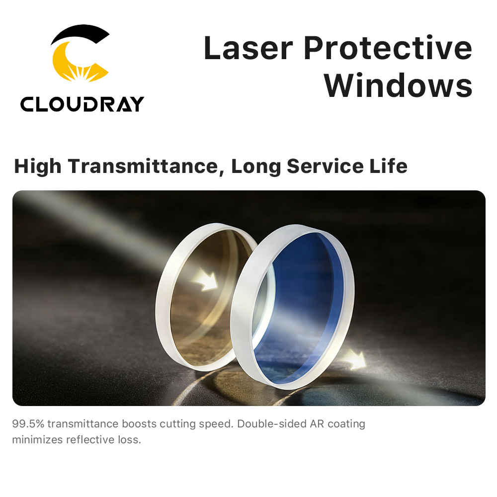 Cloudray 10PCS Protective Wind - огляд і ціна Co2 Laser Mirror