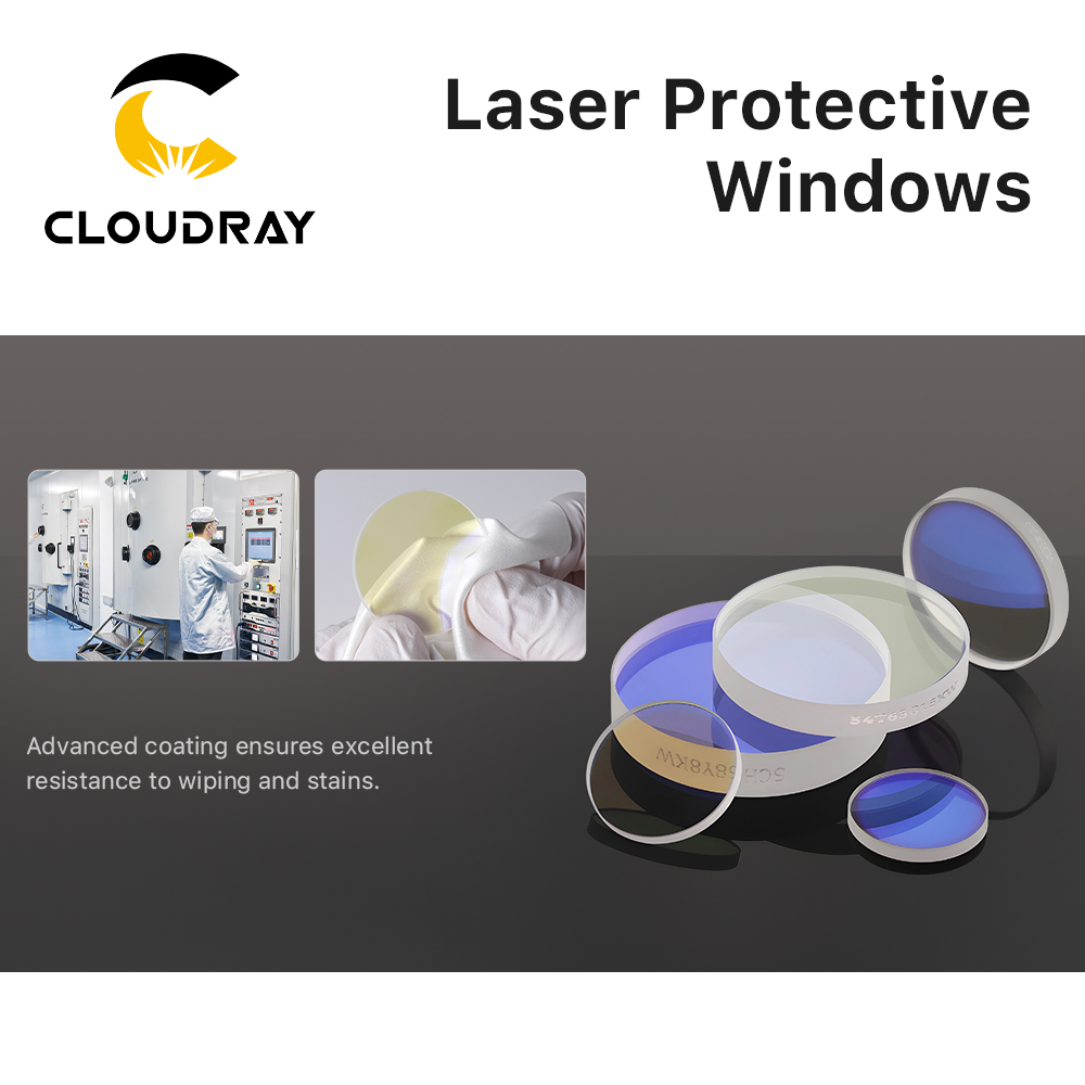 Cloudray 10PCS Protective Wind - огляд і ціна Co2 Laser Mirror