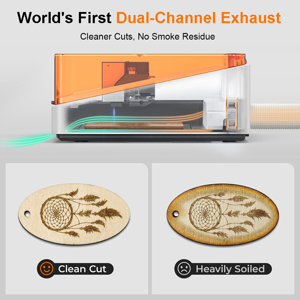 TOOCAA NOVA 20W Beginner-Frien - огляд і ціна Industrial Laser Engraving Machine