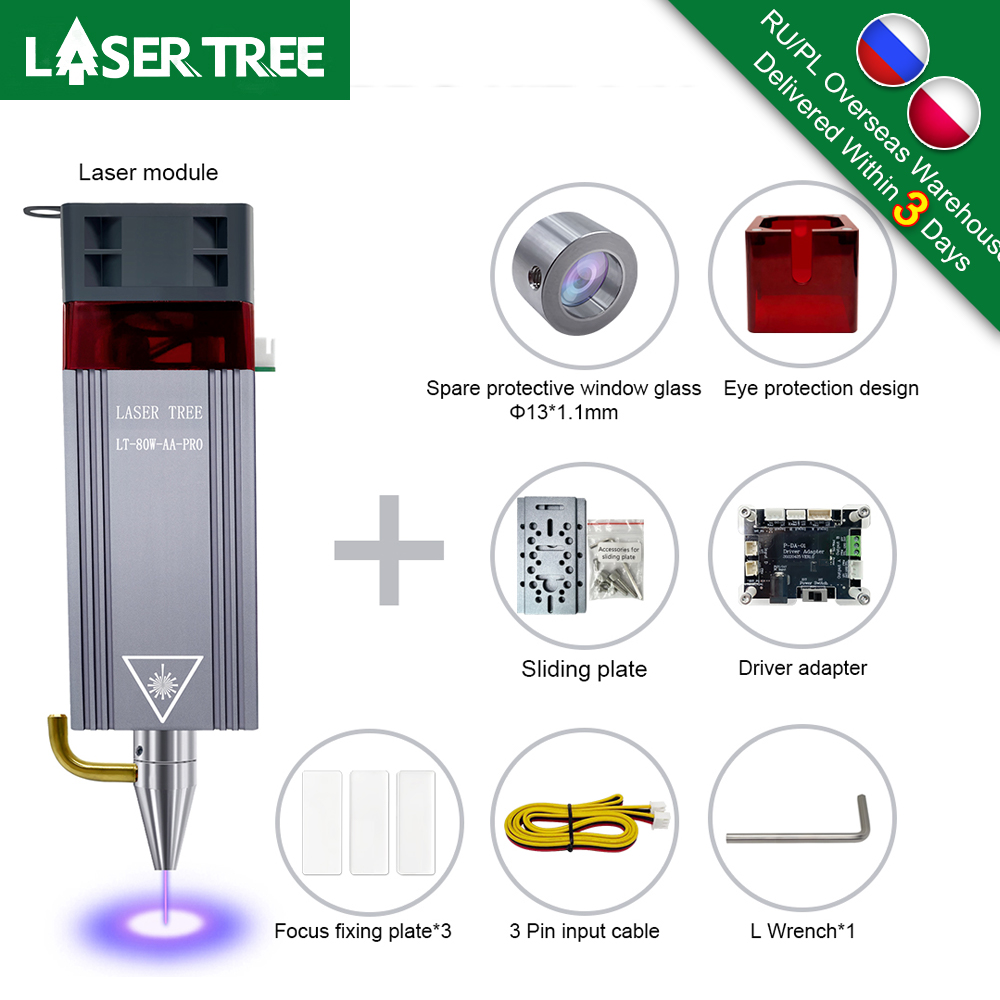 LASER TREE 20W 10W 5W Optical  - огляд і ціна Fiber Laser Source 20W