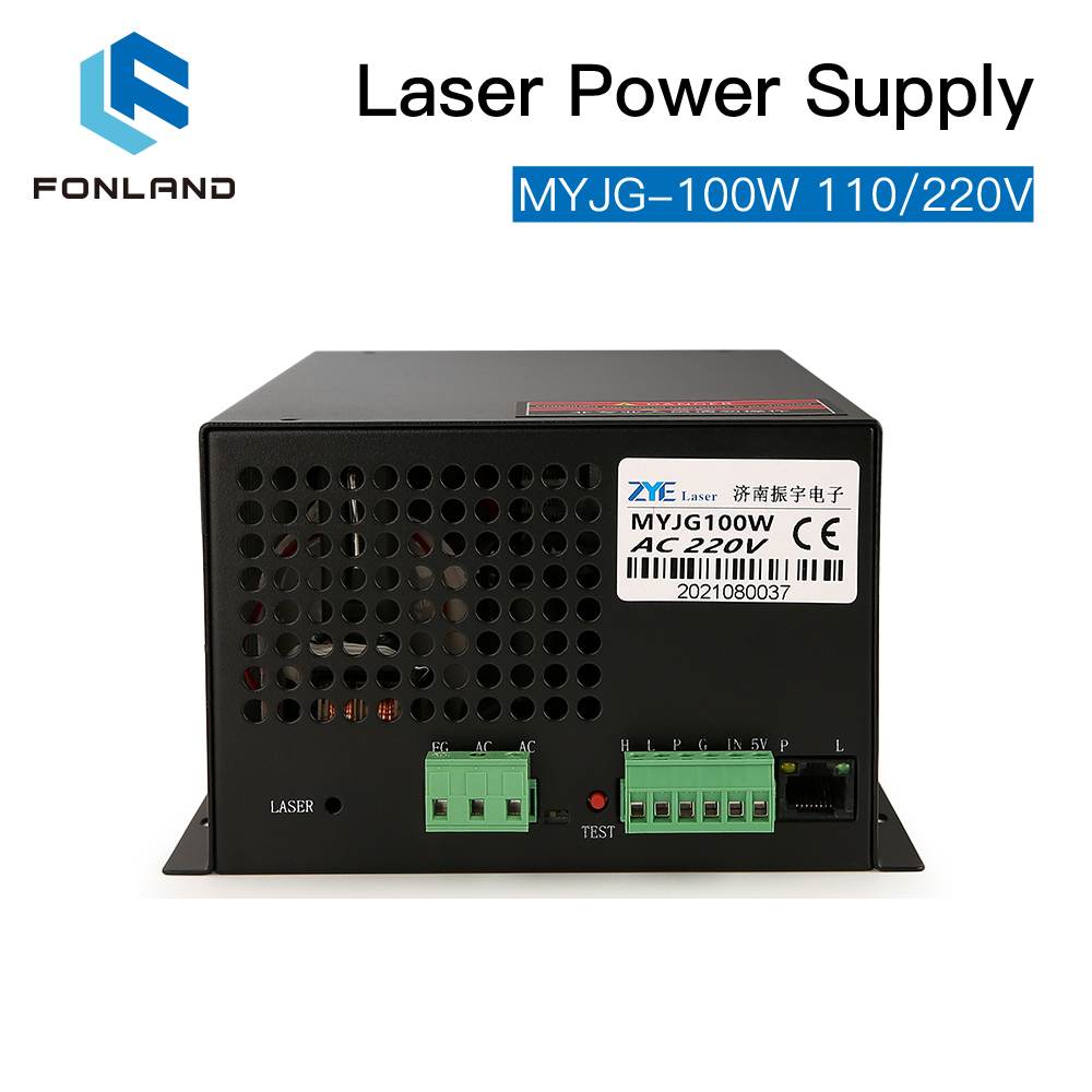 Fonland 100W CO2 Laser Power S - огляд і ціна Laser Tube Replacement
