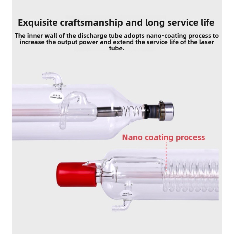 For Reci CO2 Laser Tube 80W 10 - огляд і ціна Laser Tube Replacement