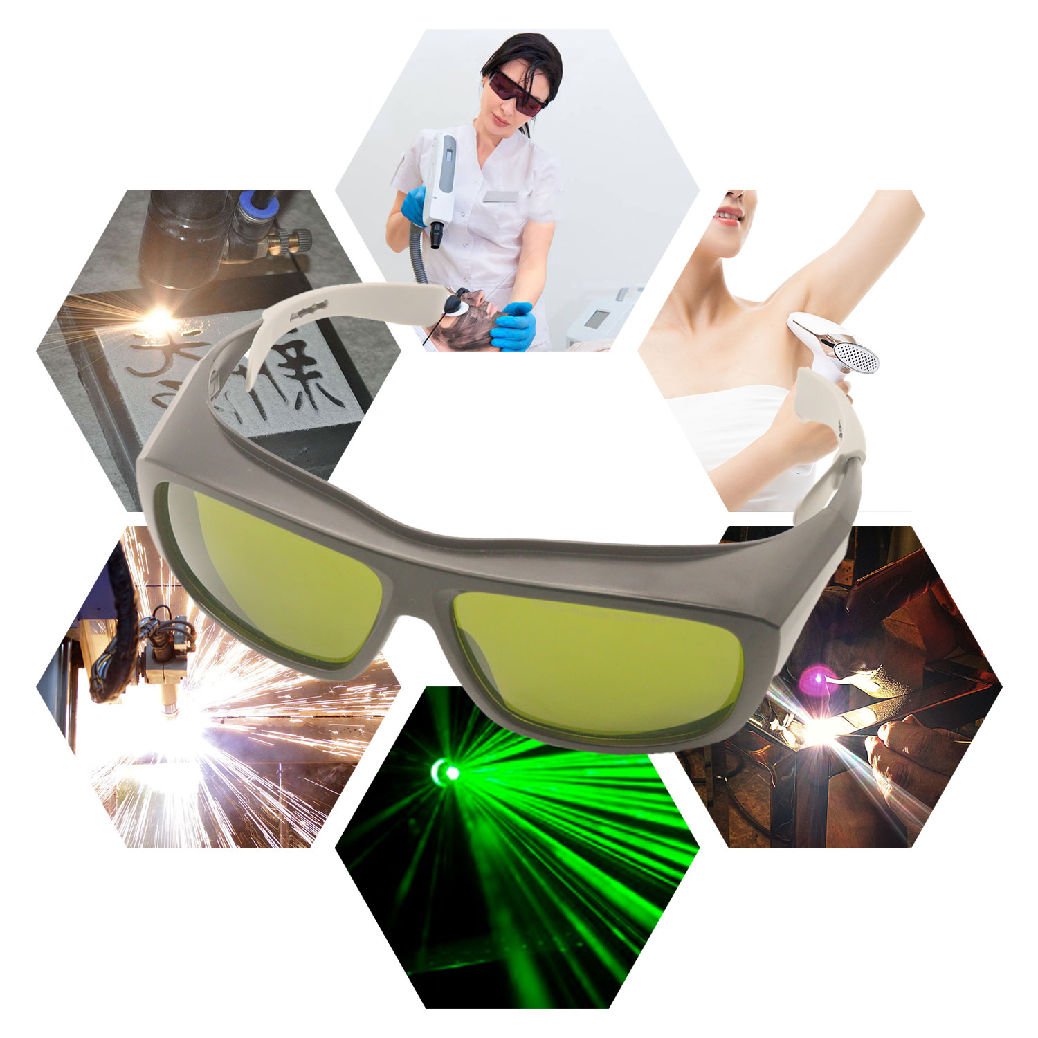 Laser Protective Glasses Hair  - огляд і ціна Industrial Laser Glasses