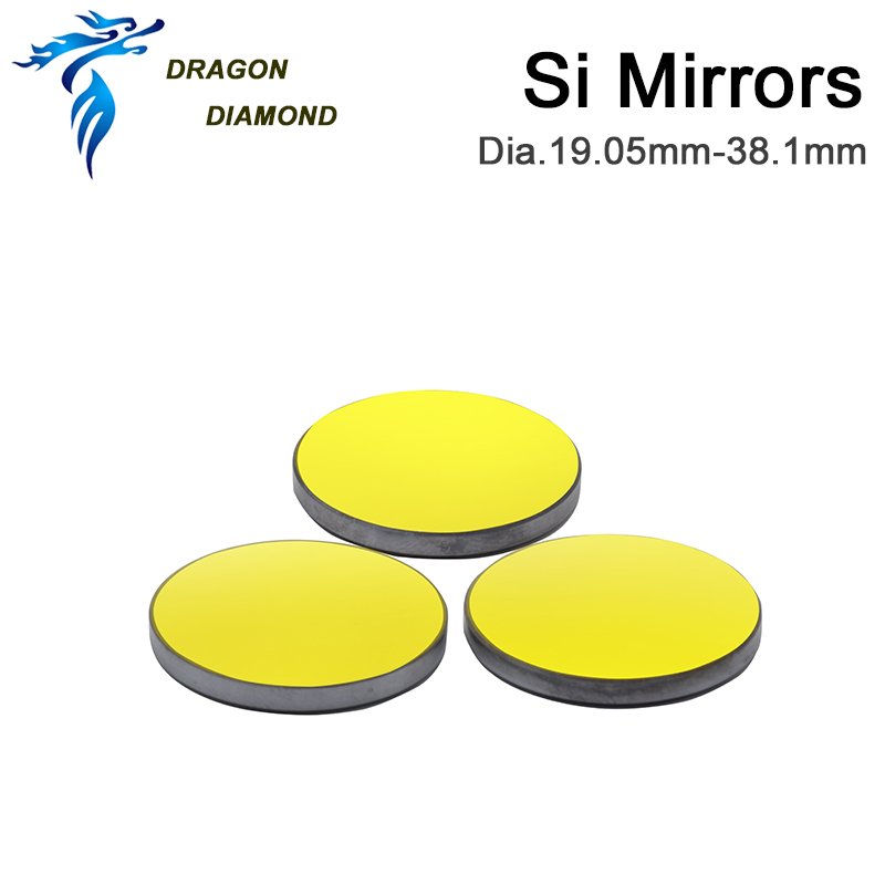 DRAGON DIAMOND 3pcs Silicon CO - огляд і ціна Co2 Laser Mirror