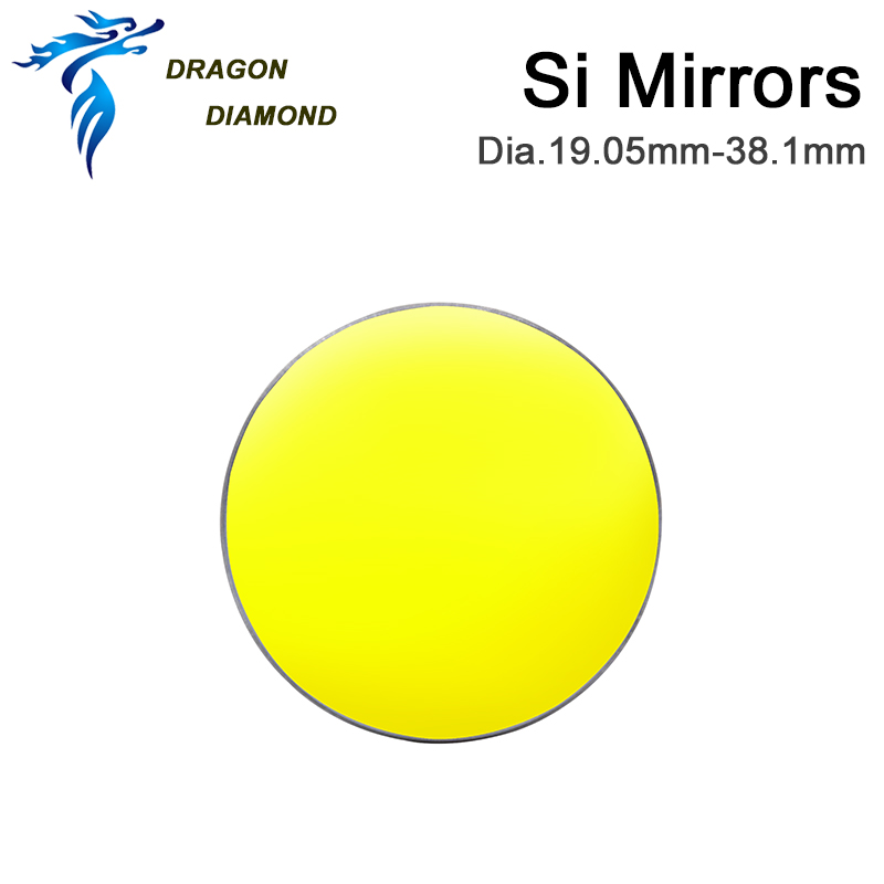 DRAGON DIAMOND 3pcs Silicon CO - огляд і ціна Co2 Laser Mirror