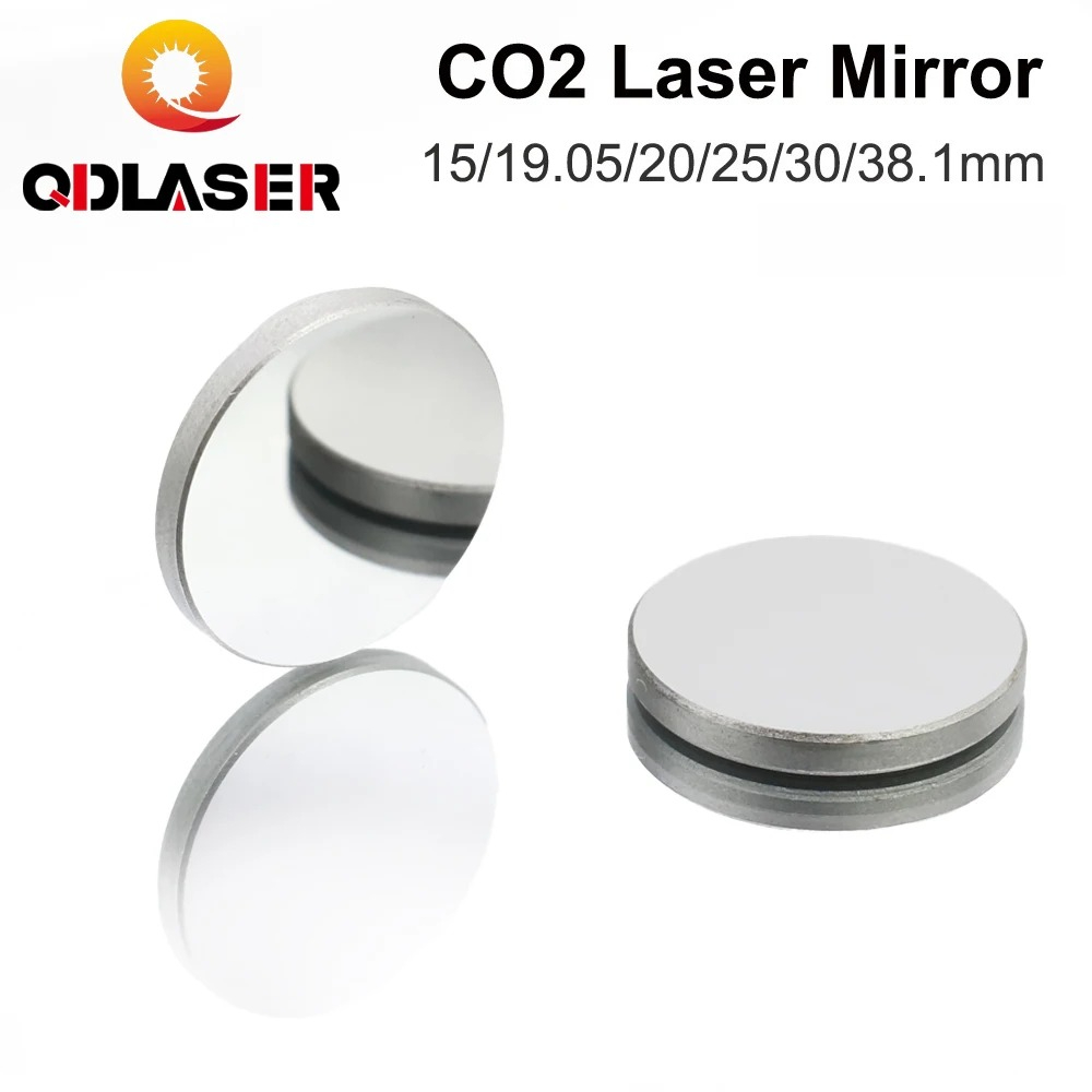 QDLASER CO2 Laser Mirror 3Pcs  - огляд і ціна Co2 Laser Mirror