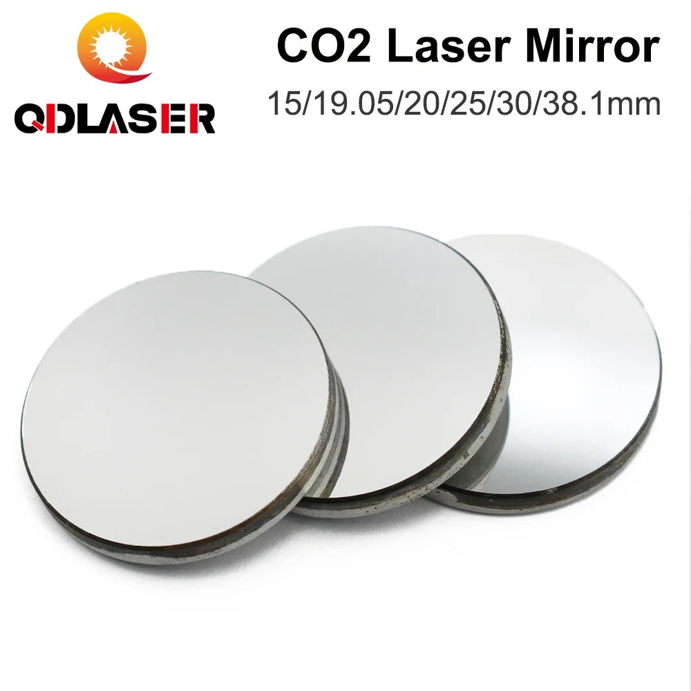QDLASER CO2 Laser Mirror 3Pcs  - огляд і ціна Co2 Laser Mirror