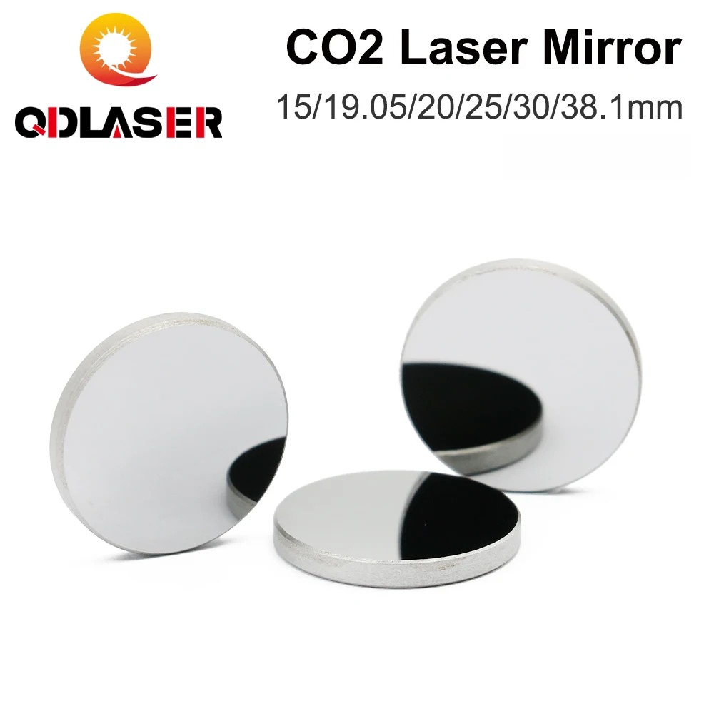 QDLASER CO2 Laser Mirror 3Pcs  - огляд і ціна Co2 Laser Mirror
