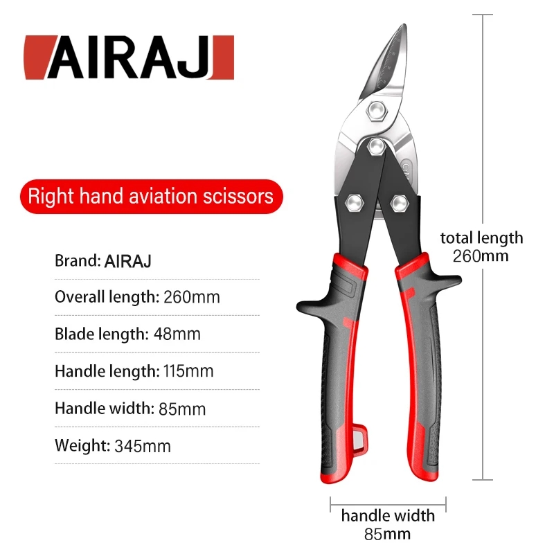 AIRAJ  Aviation Scissor Tin Sn - огляд і ціна Industrial Laser Cutters