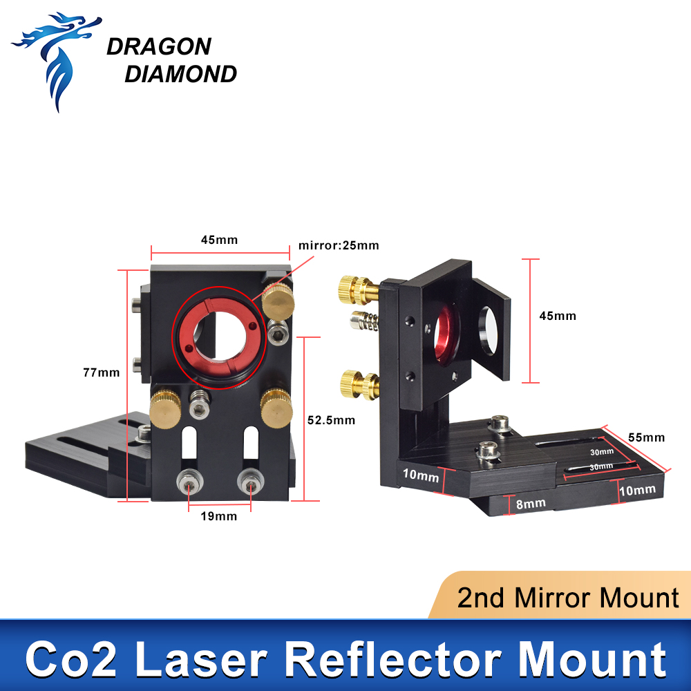 Co2 Laser 2nd Rreflector Mount - огляд і ціна Co2 Laser Mirror